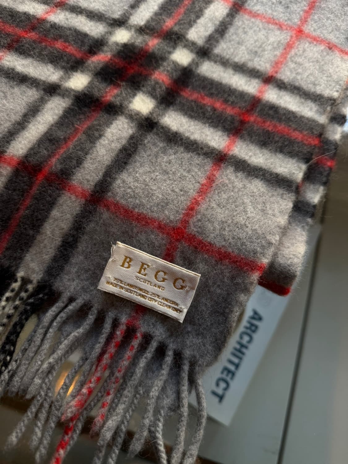 Begg 캐시미어 머플러  상품이미지2