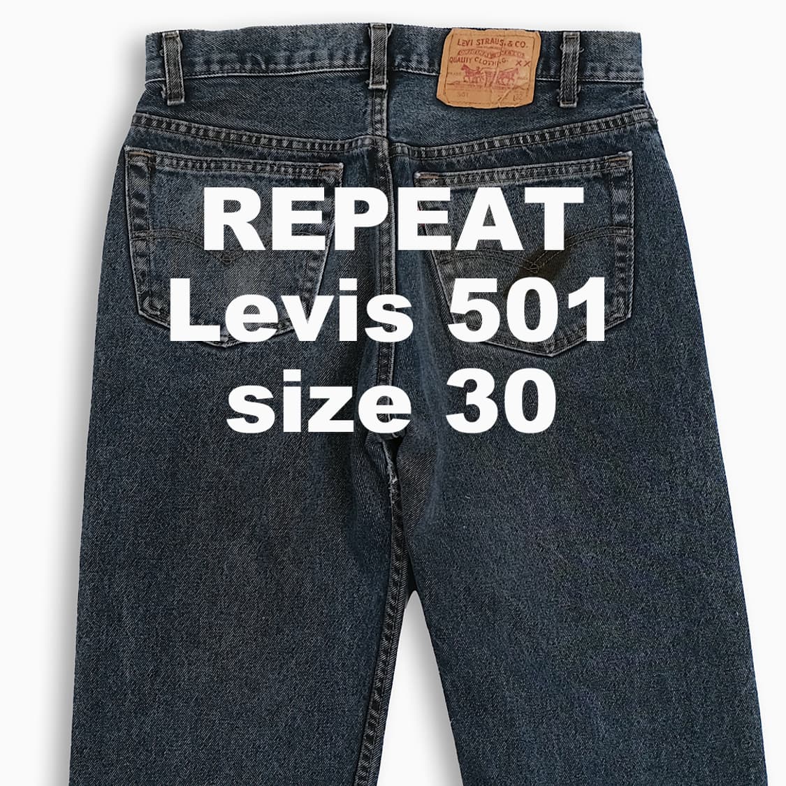 빈티지 리바이스 501 80s USA 30 인치 LV50132410 상품이미지1