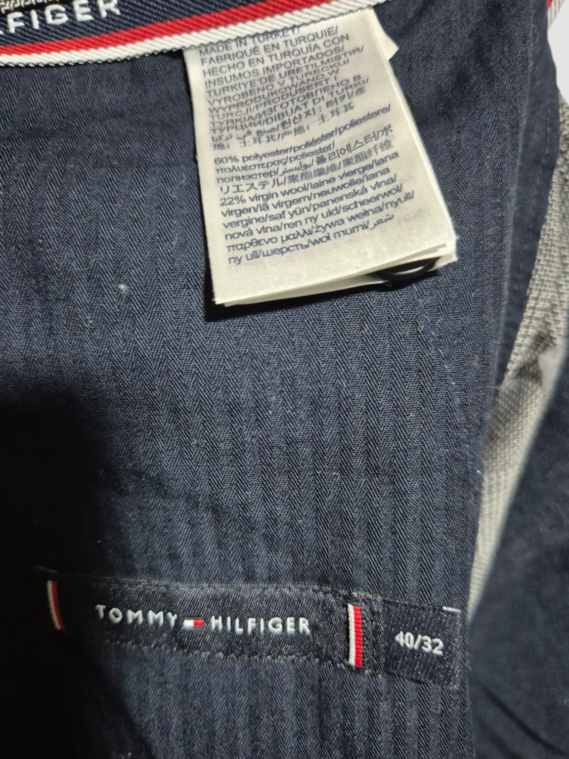 [40]타미힐피거 겨울 울 스판 슬랙스바지 상품이미지4