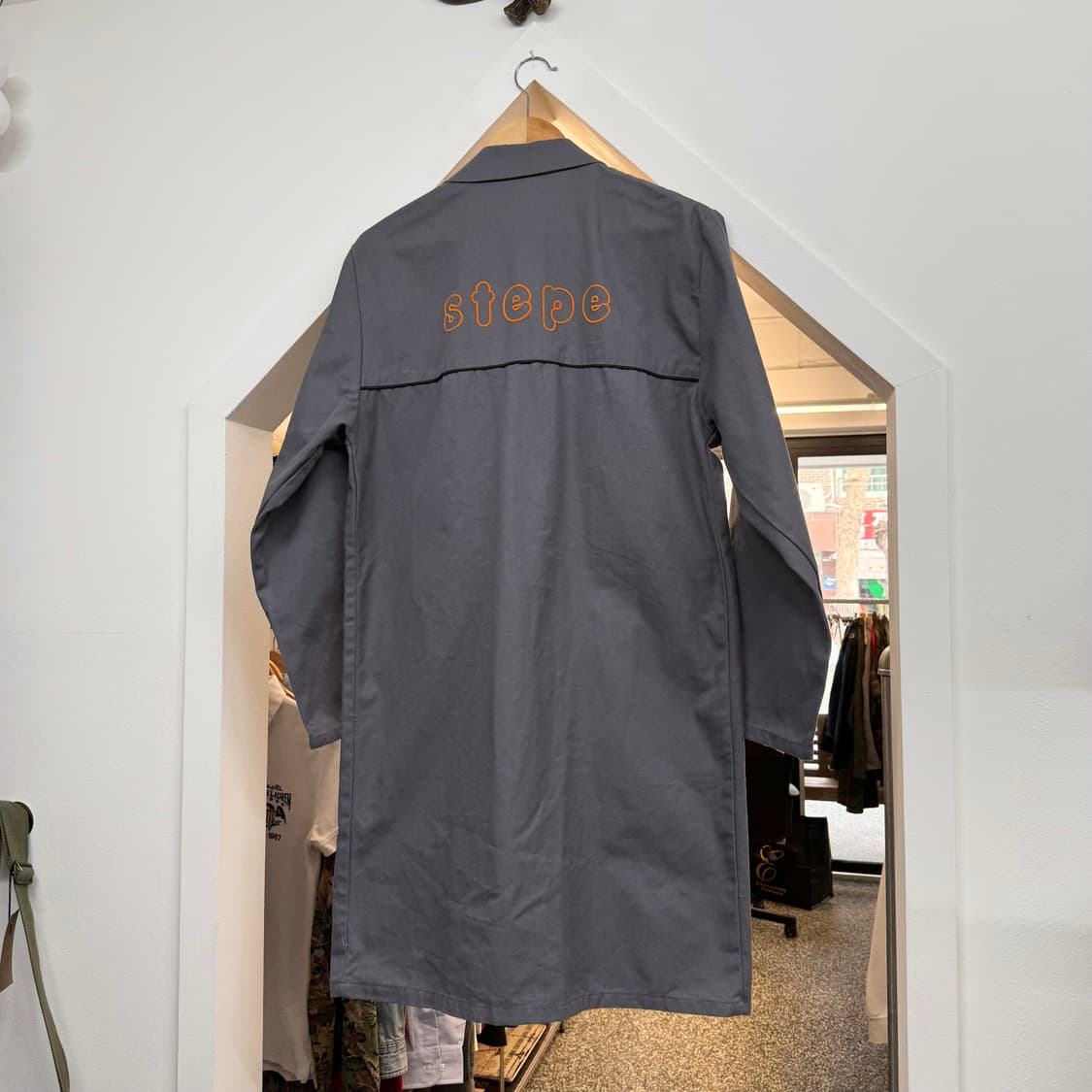 70s 빈티지 프렌치 워크 코트 (S)   상품이미지4