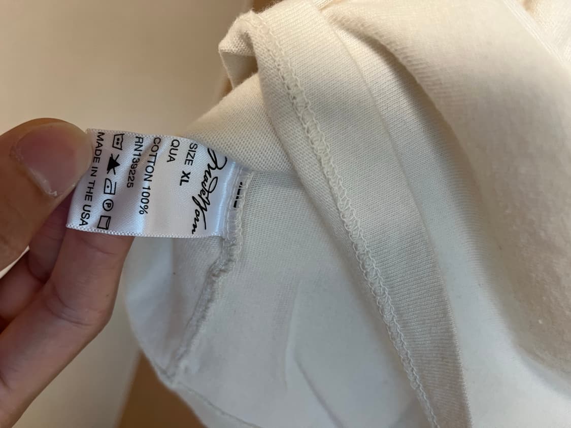 Madeworn 퍼블릭에너미 롱슬리브 XL [에크루구매] 상품이미지3