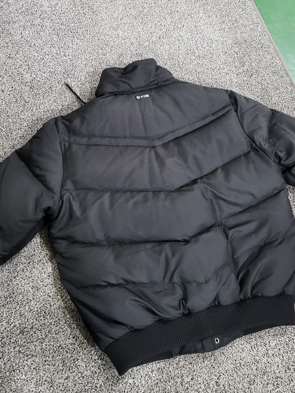 컨버스 올스타 블랙 오리털 패딩 점퍼 상품이미지9