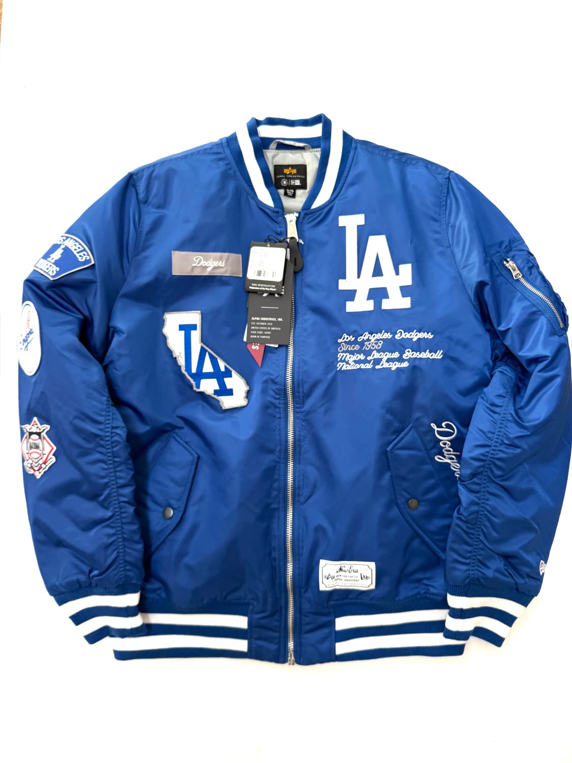 알파인더스트리 x MLB LA 다저스 MA1 상품이미지1