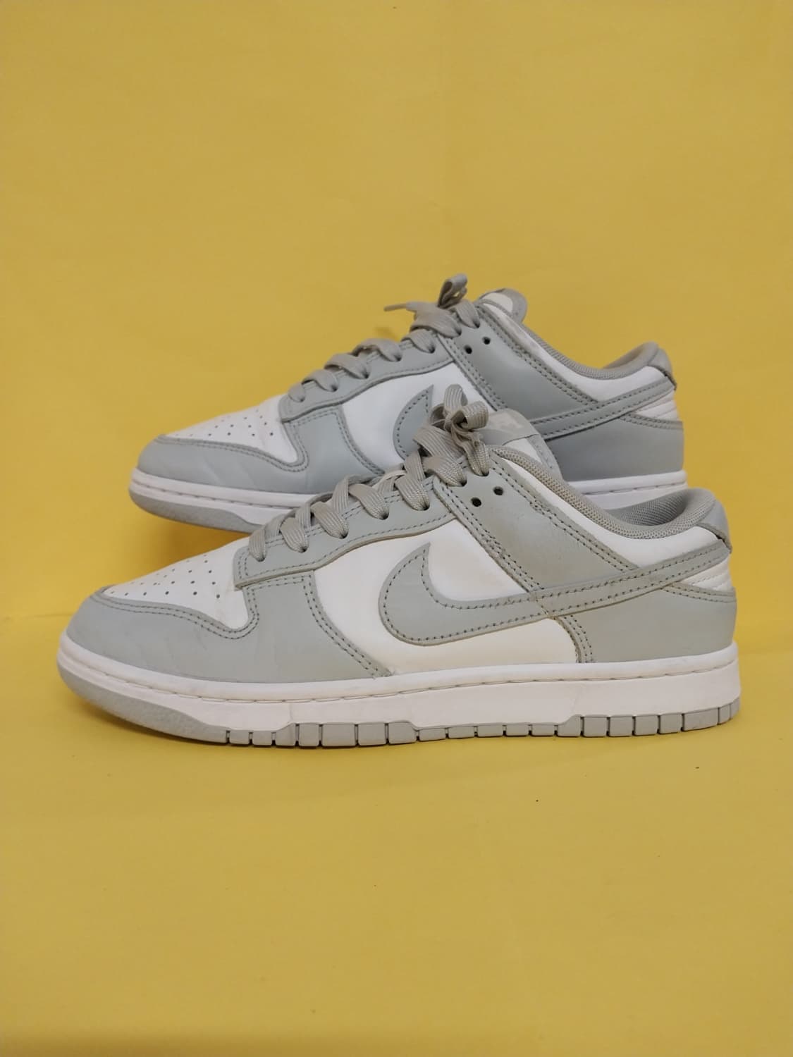 남성 나이키 덩크 로우 레트로 그레이포그 운동화 (255) 상품이미지1