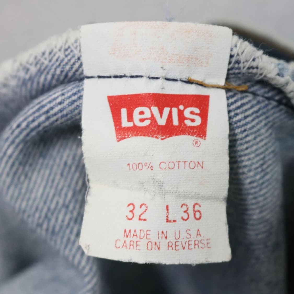 90'S 리바이스 501XX 데님 팬츠 63054 상품이미지9