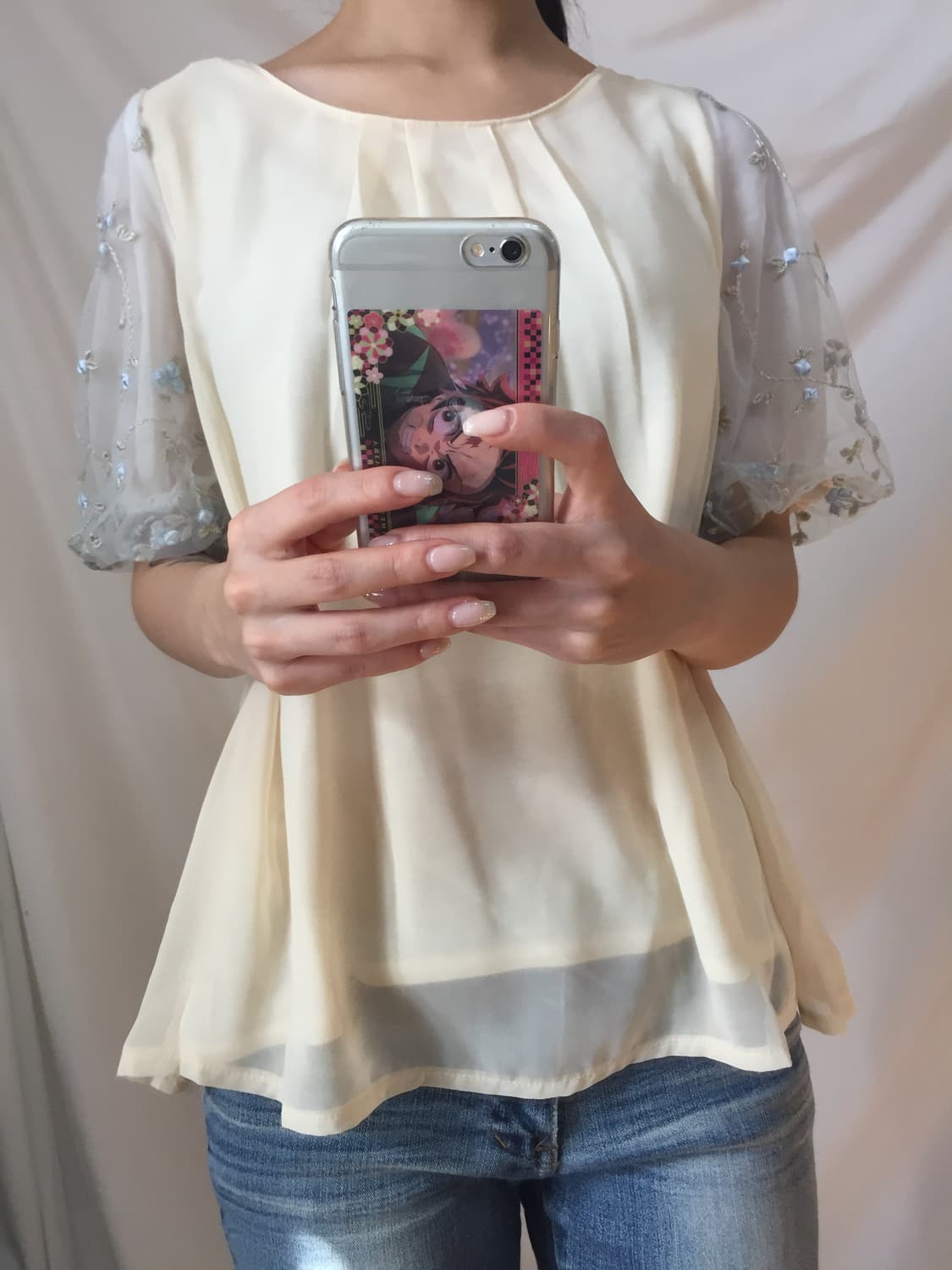 엑시즈팜 꽃 블라우스 상품이미지8