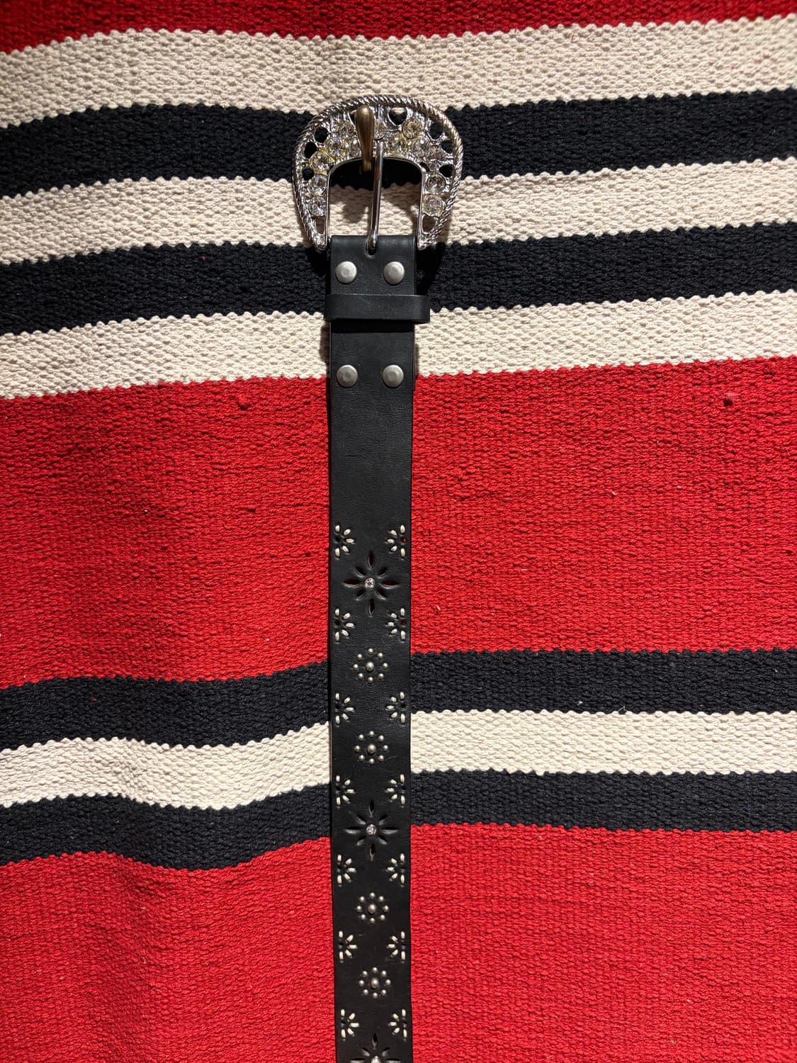 Western native flower belt / 웨스턴 스터드 벨트 상품이미지2
