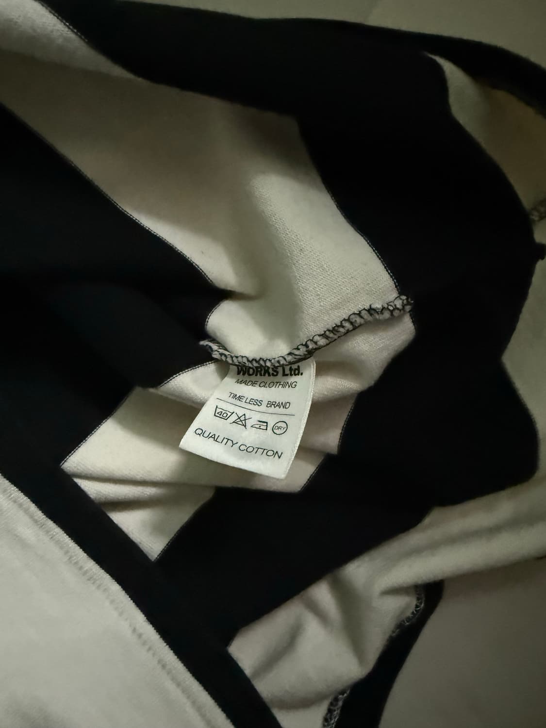 California Knitting Mills 보더티셔츠 상품이미지5