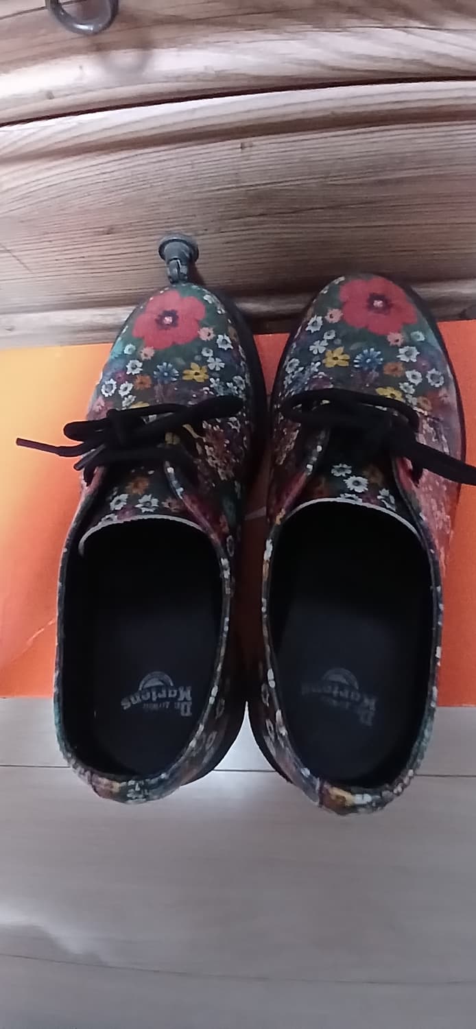 닥터마틴 1461 플라워 가죽 슈즈(uk4, 약 230~235mm) 상품이미지4