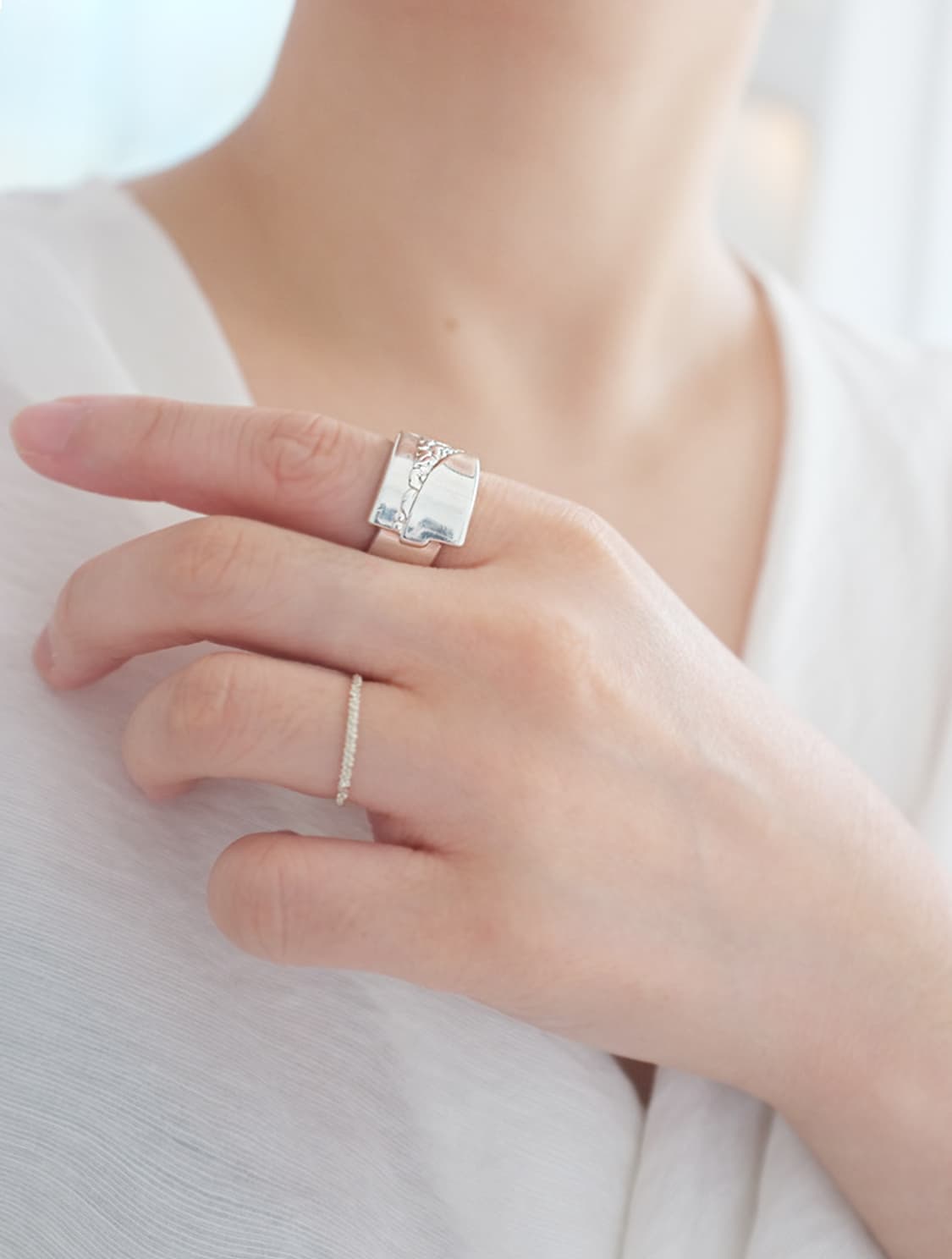 1930s 빈티지반지 빈티지약혼반지 스푼링 101601 상품이미지7