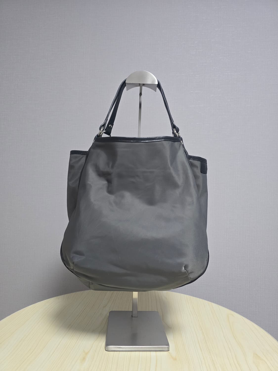 Y'saccs by Yohji Yamamoto 레더콤비 토트백 상품이미지2