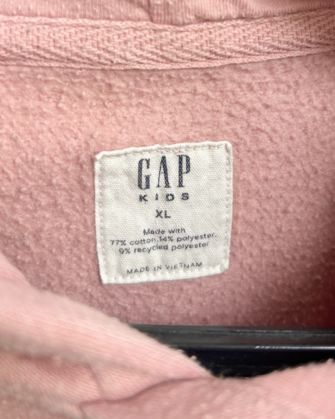 갭 GAP 딸기우유 핑크 후드티 상품이미지3