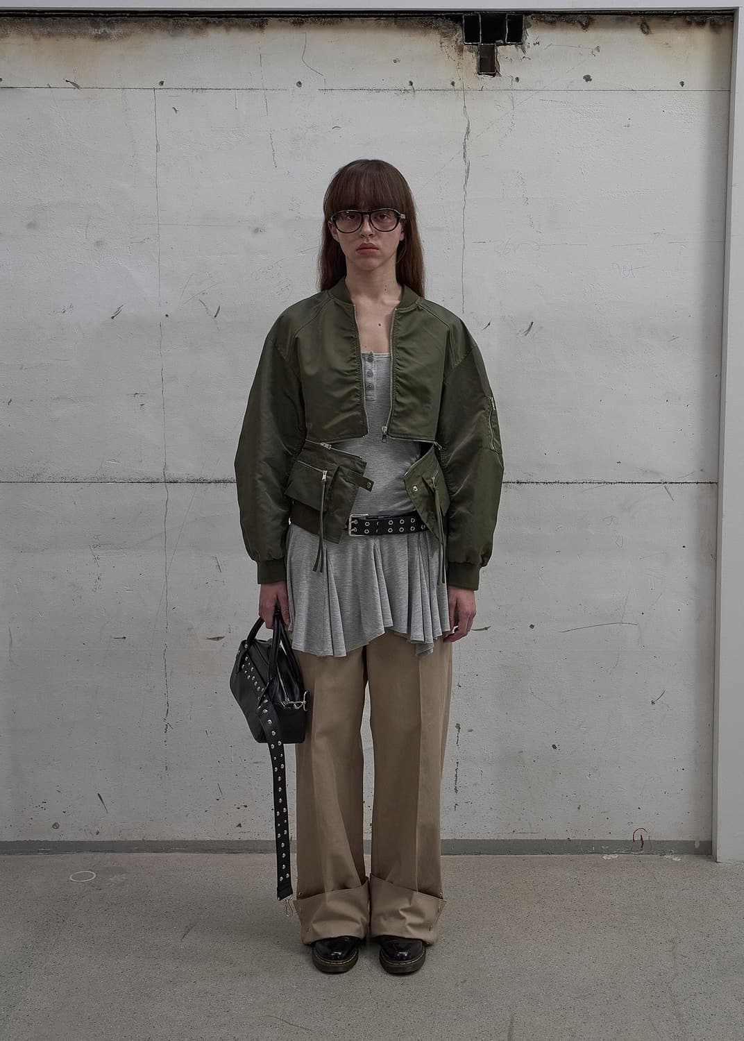 Lcdc SIDE SNAP WIDE TROUSERS 상품이미지2