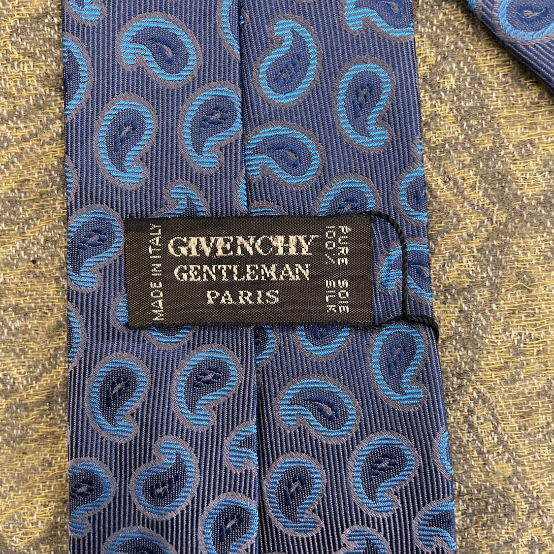 GIVENCHY 지방시 실크 패턴 넥타이 하이엔드 명품 타이 상품이미지3