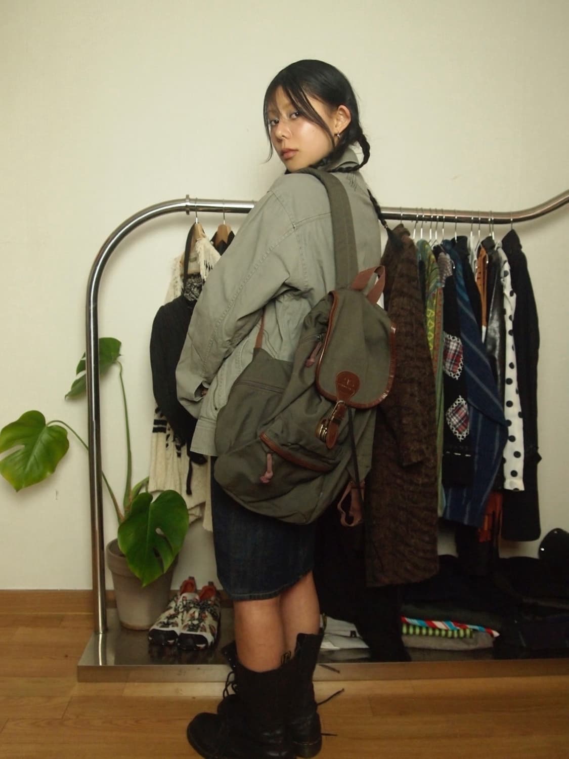 꾸레쥬 백팩 상품이미지1