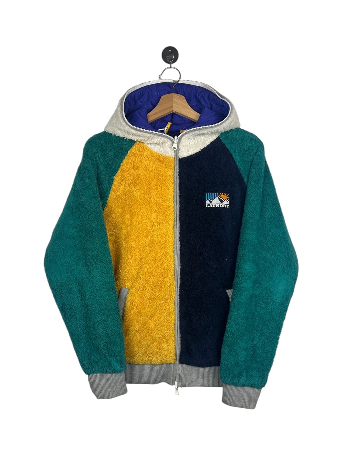 Laundry 컬러블록 리버시블 후드 점퍼 S 상품이미지2