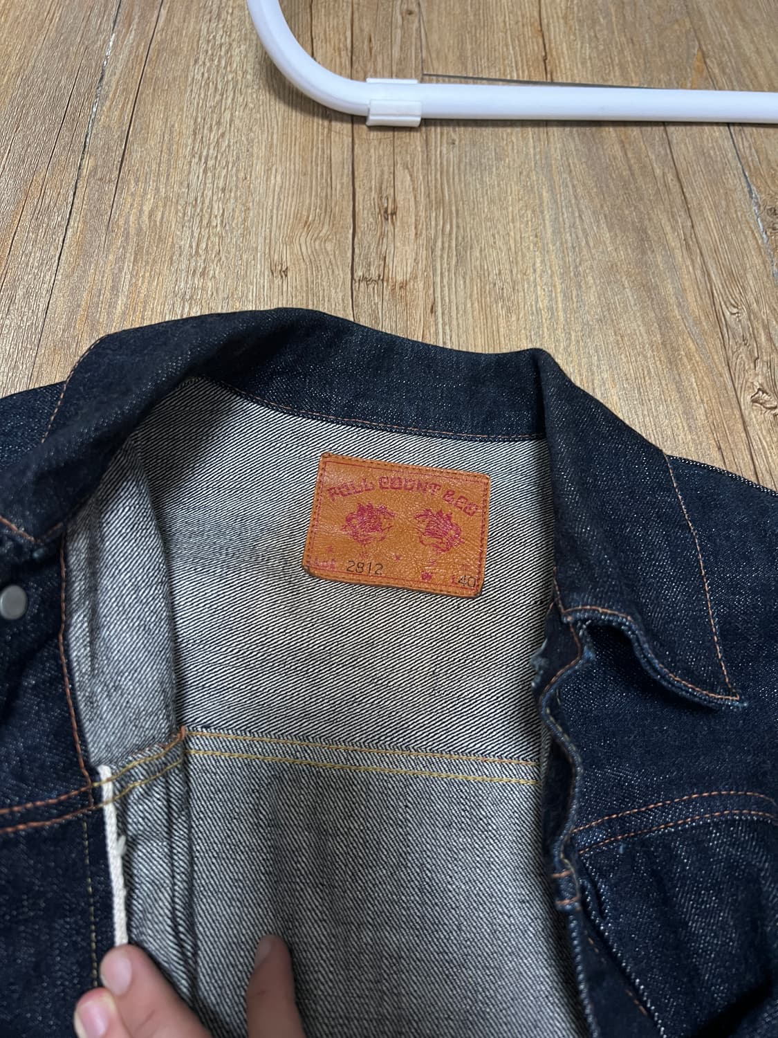 택포20) 풀카운트 2812 2세대 타입2 데님자켓 40 상품이미지4