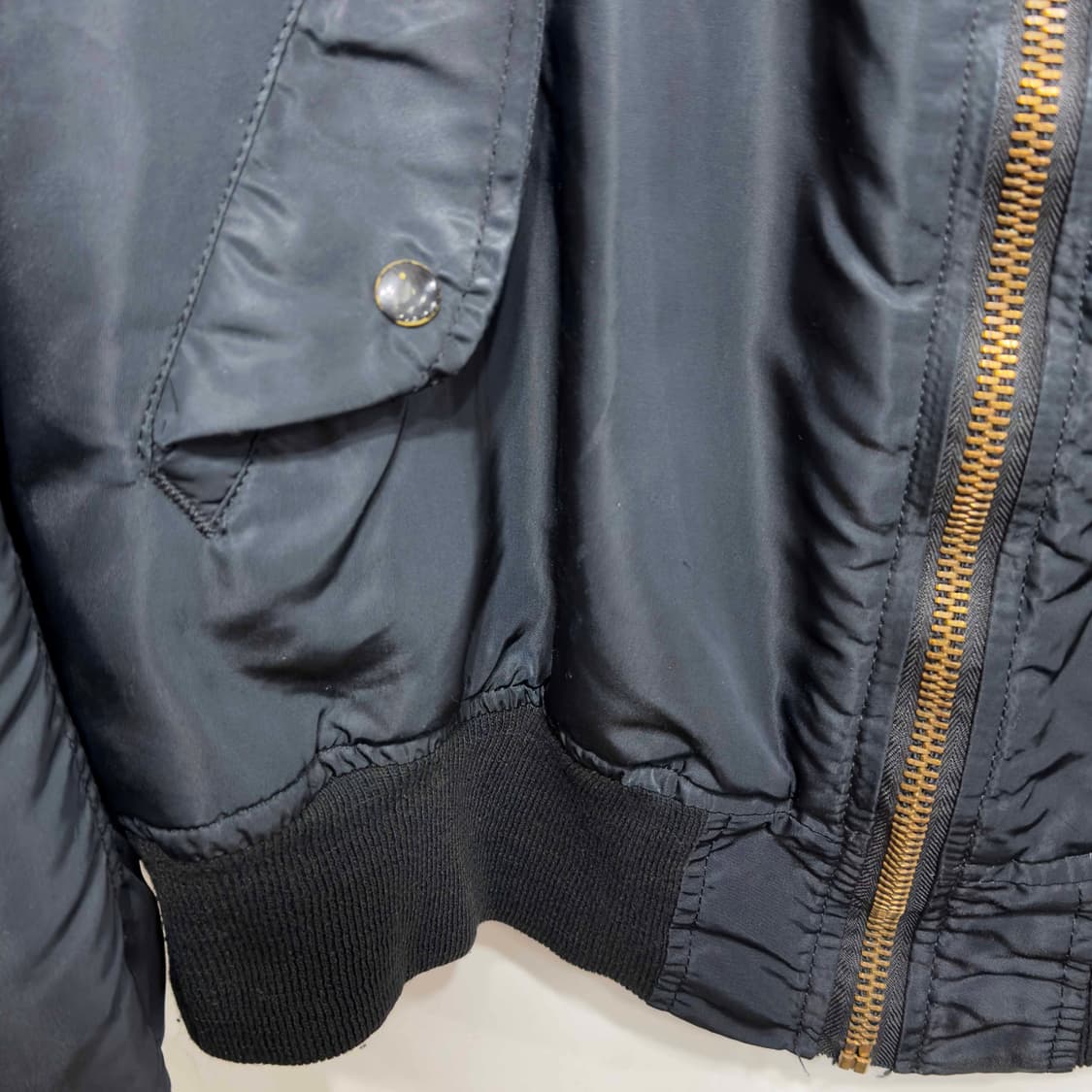 90s 알파인더스트리 민수용 MA-1 항공점퍼 USA 상품이미지4