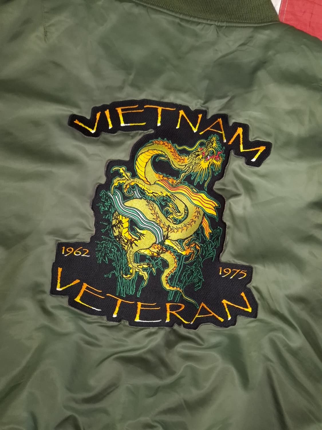 오리지날 로스코 베트남전 미공군 민수용 MA-1 봄버 자켓 상품이미지2