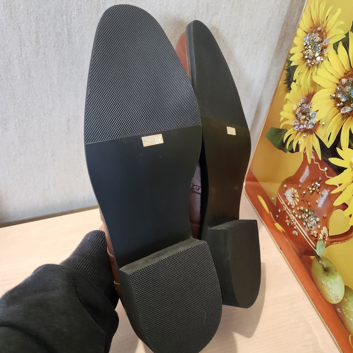 MAKI JACKIE 브라운 윙팁 👞 새상품급 280 / 클래식 남친룩 상품이미지10