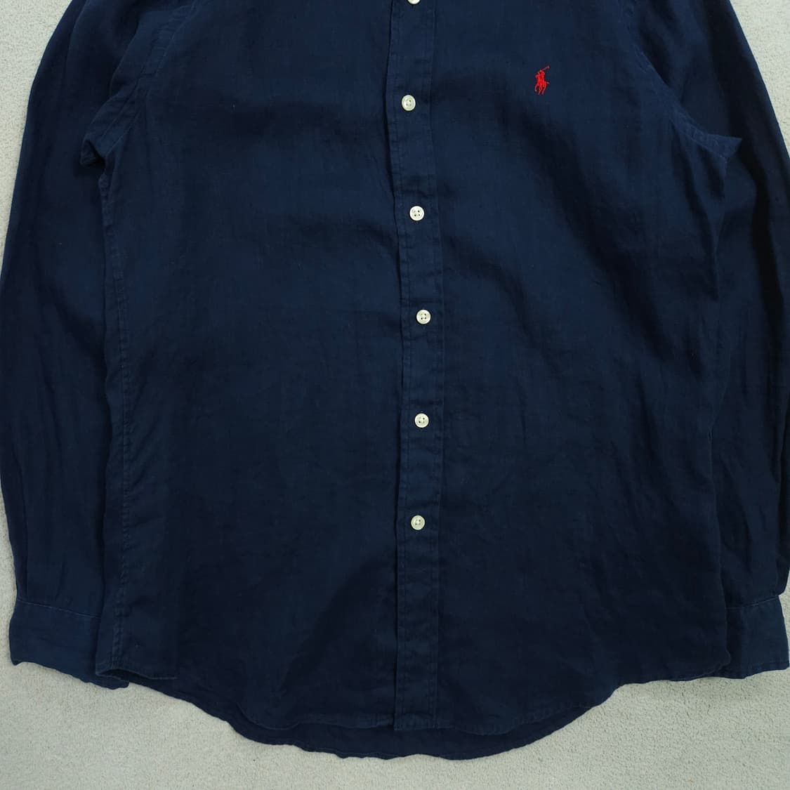 폴로 랄프 로렌 신형 QR 린넨 셔츠 M 상품이미지5