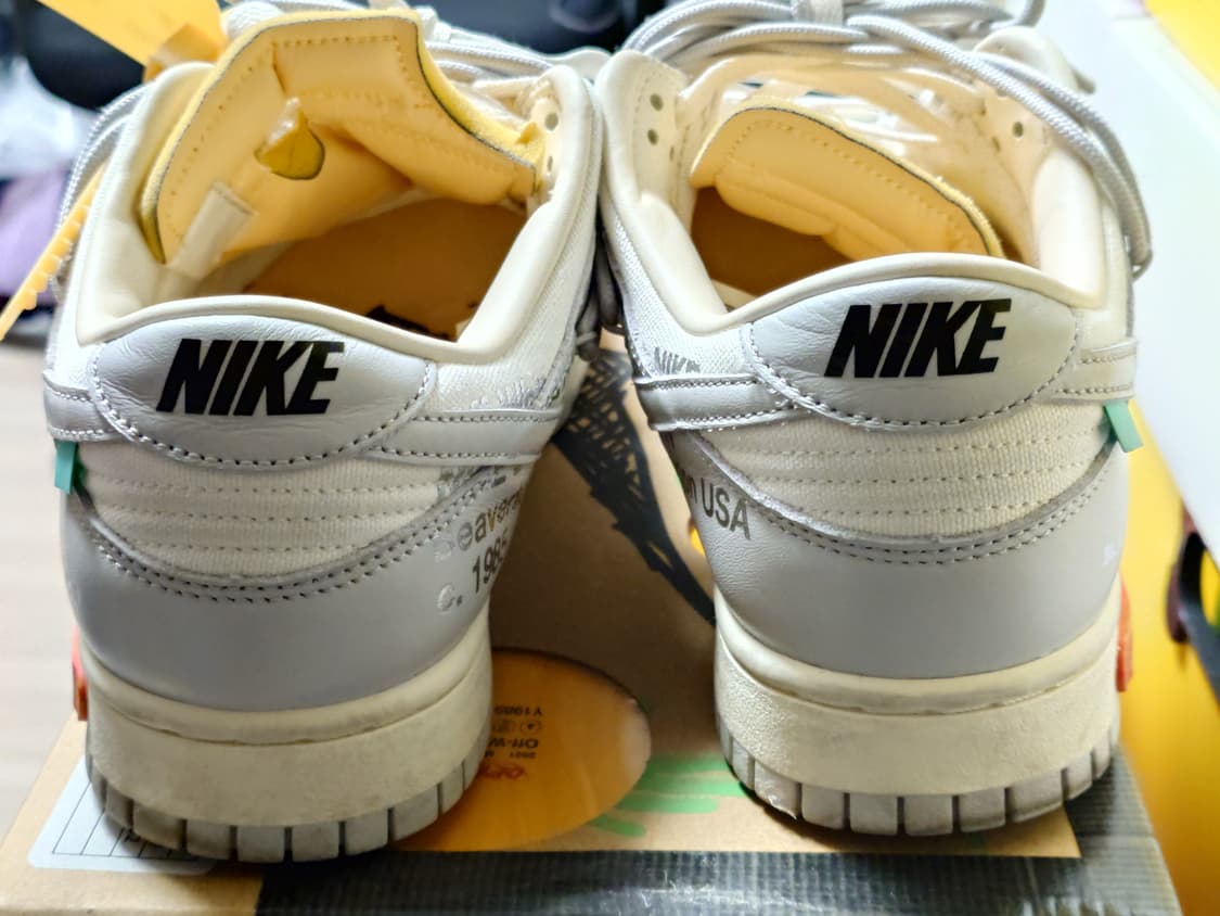 [270] 나이키 덩크 로우 x 오프화이트 Lot.46  박풀 상품이미지2