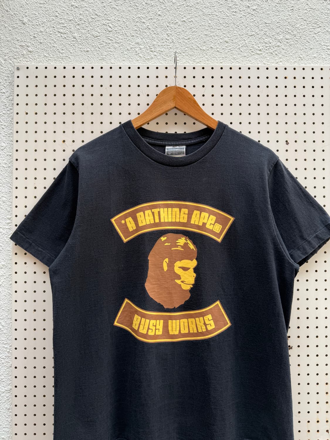 90s OLD BAPE FADED BLACK 올드베이프 빈티지티셔츠 상품이미지4