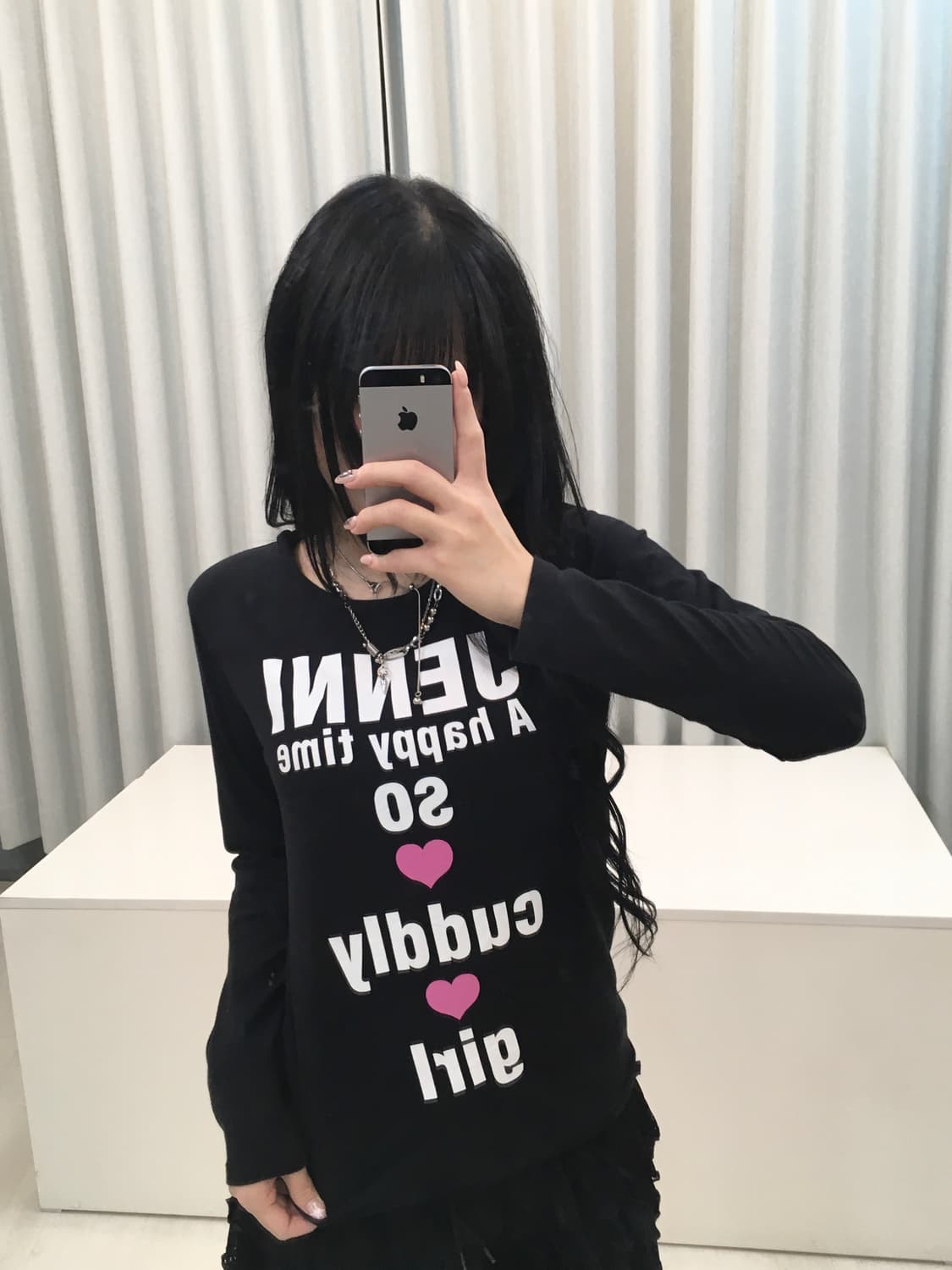 시스터제니 레터링 girl 티 상품이미지3