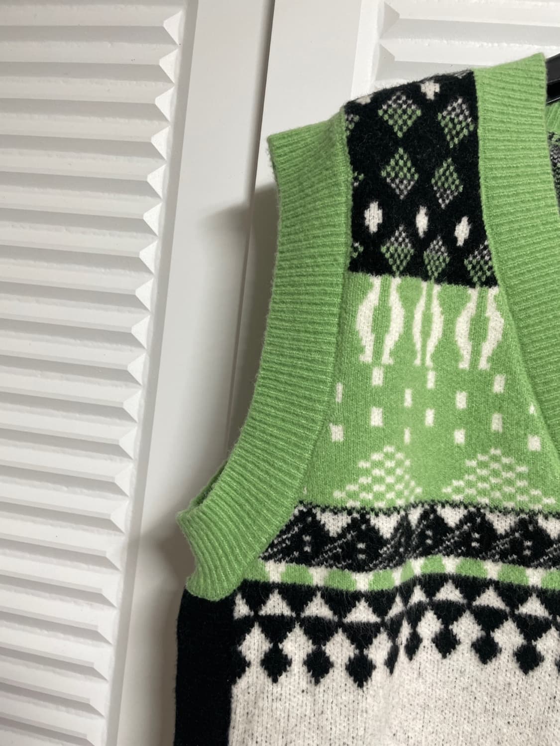 잇미샤 니트 조끼 상품이미지6