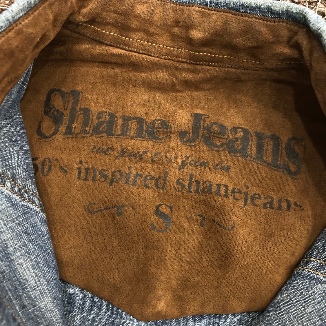 SHANE JEANS 데님 웨스턴 셔츠 상품이미지5