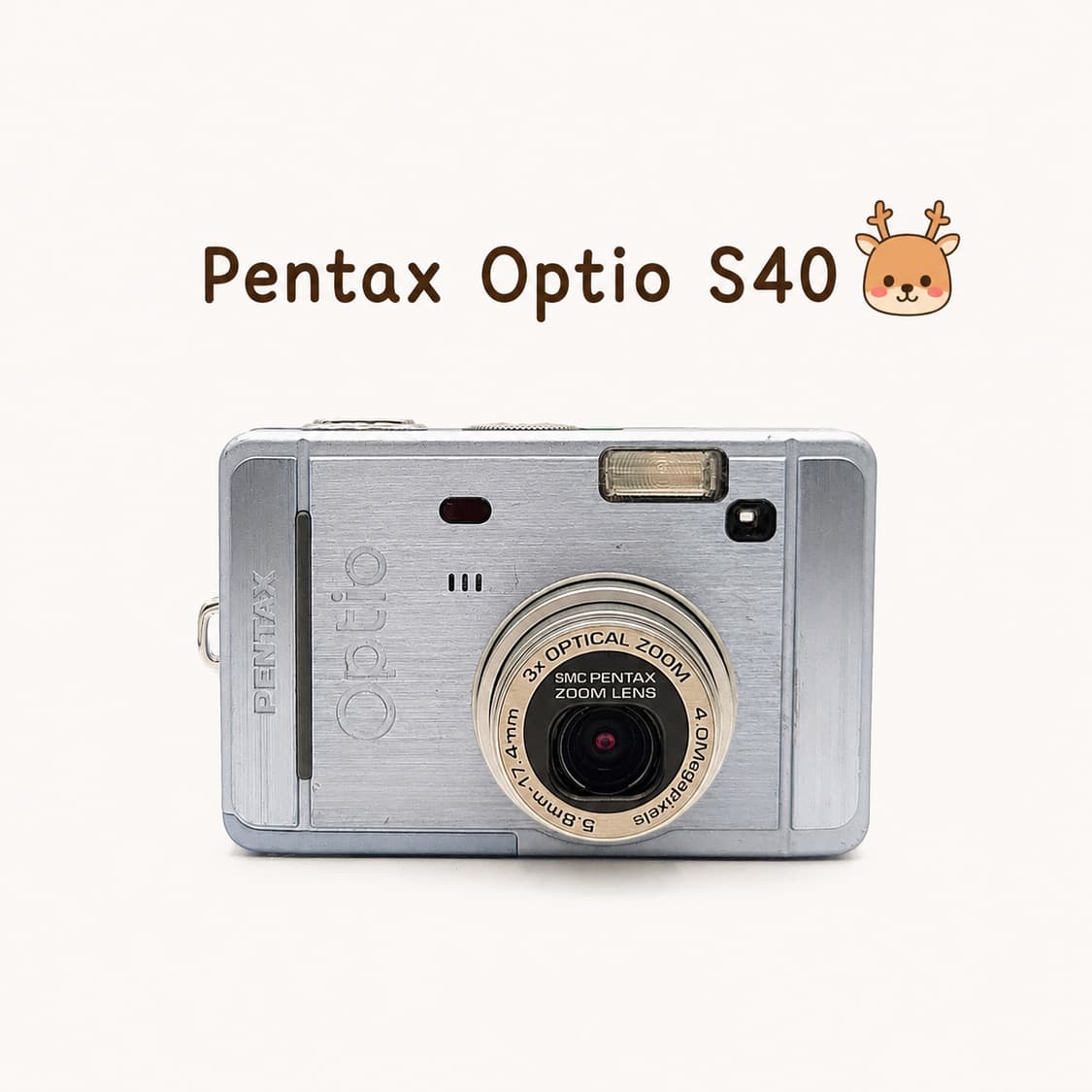 한글지원) 키키 디카 🩵펜탁스 Optio S40 블루 상품이미지1