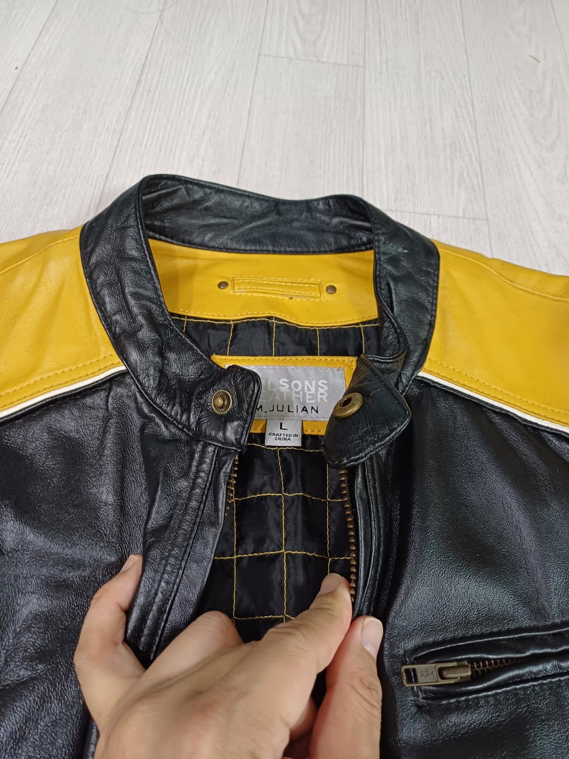 Wilson Leather 라이더 자켓 L사이즈 상품이미지4
