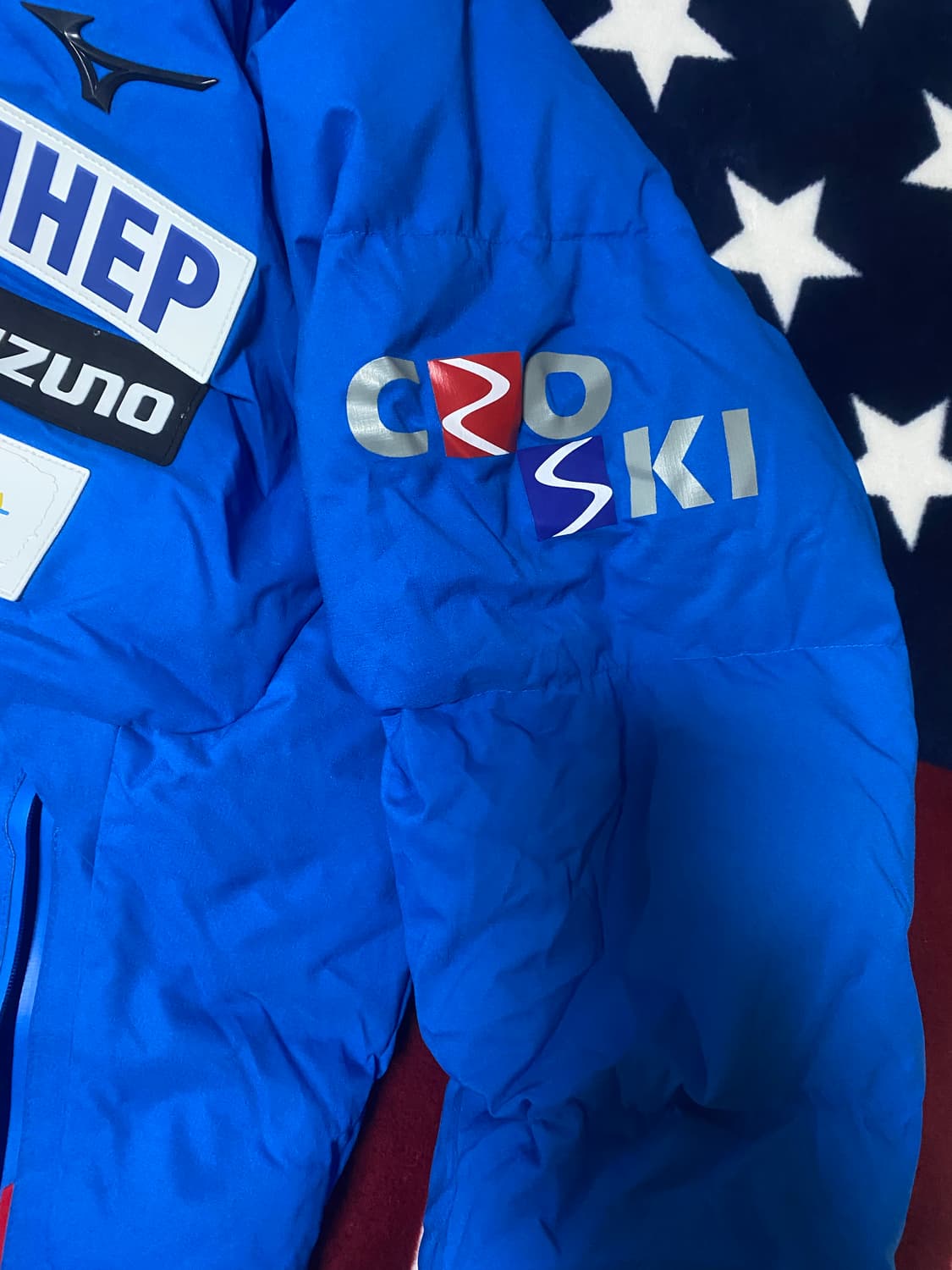 미즈노 크로스키 구스다운 롱패딩 상품이미지4