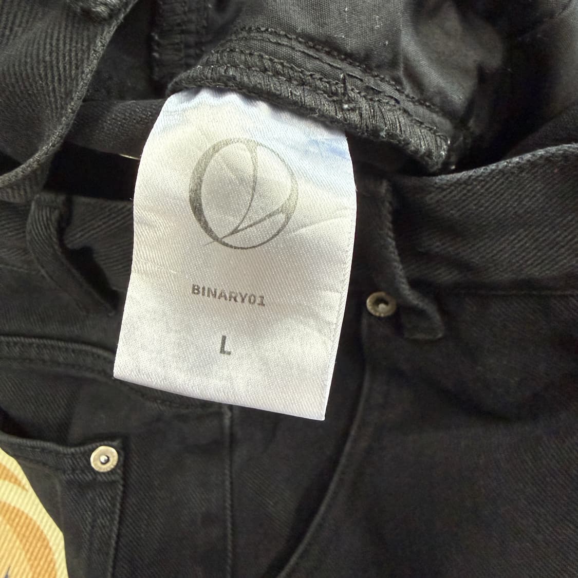 (우먼즈 L)바이너리원 BONARY01 코튼 카펜터 팬츠 상품이미지5