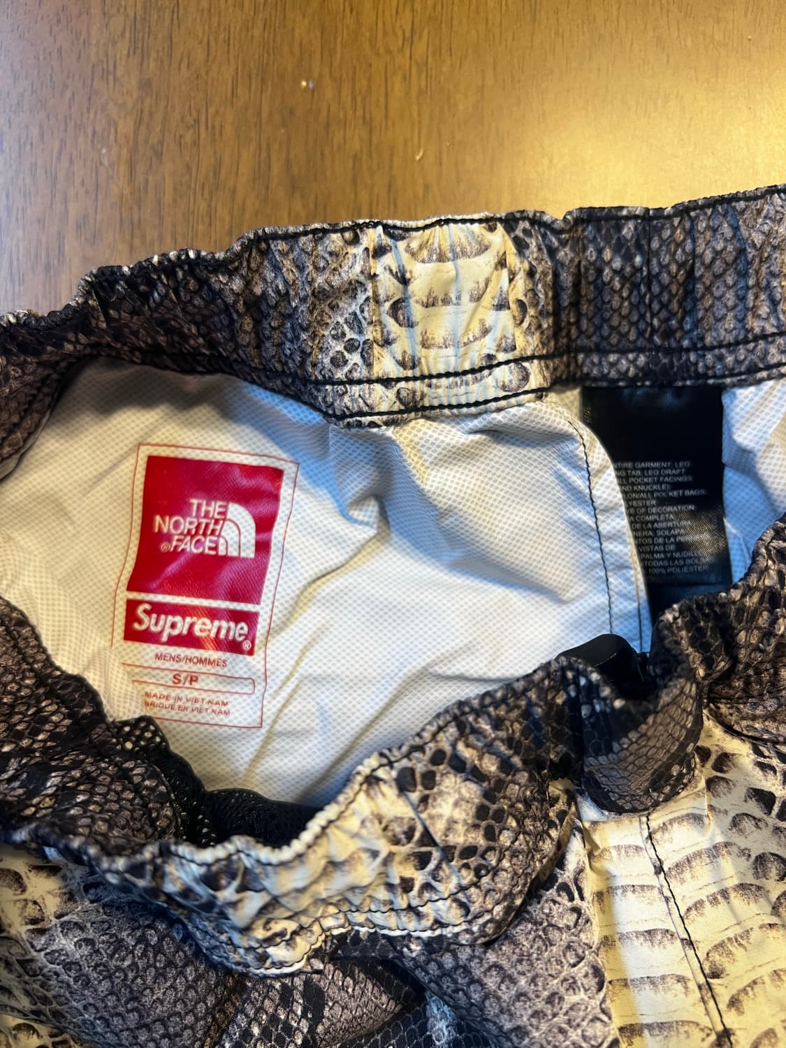 슈프림 노스페이스 스네이크팬츠  상품이미지5