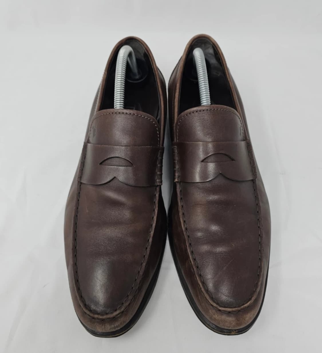 토즈 남성 브라운 가죽 로퍼 9사이즈 상품이미지5