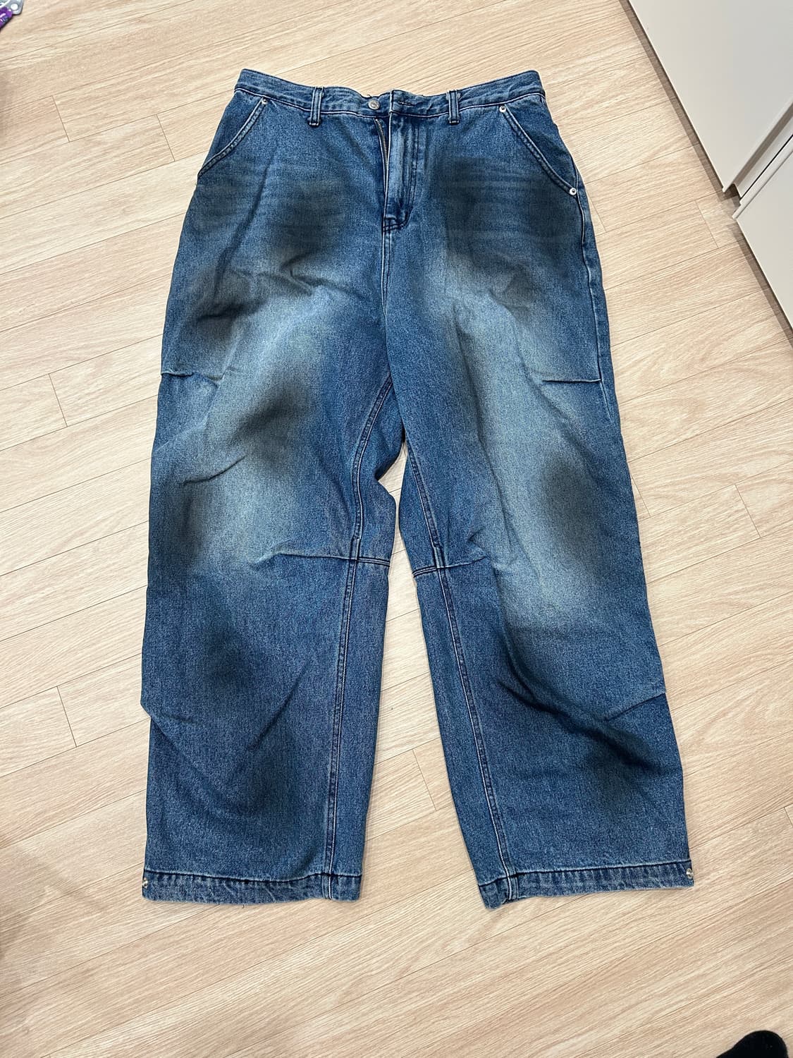 디더블유에스이 DWSE 더티 워싱 데님 팬츠 L 상품이미지7