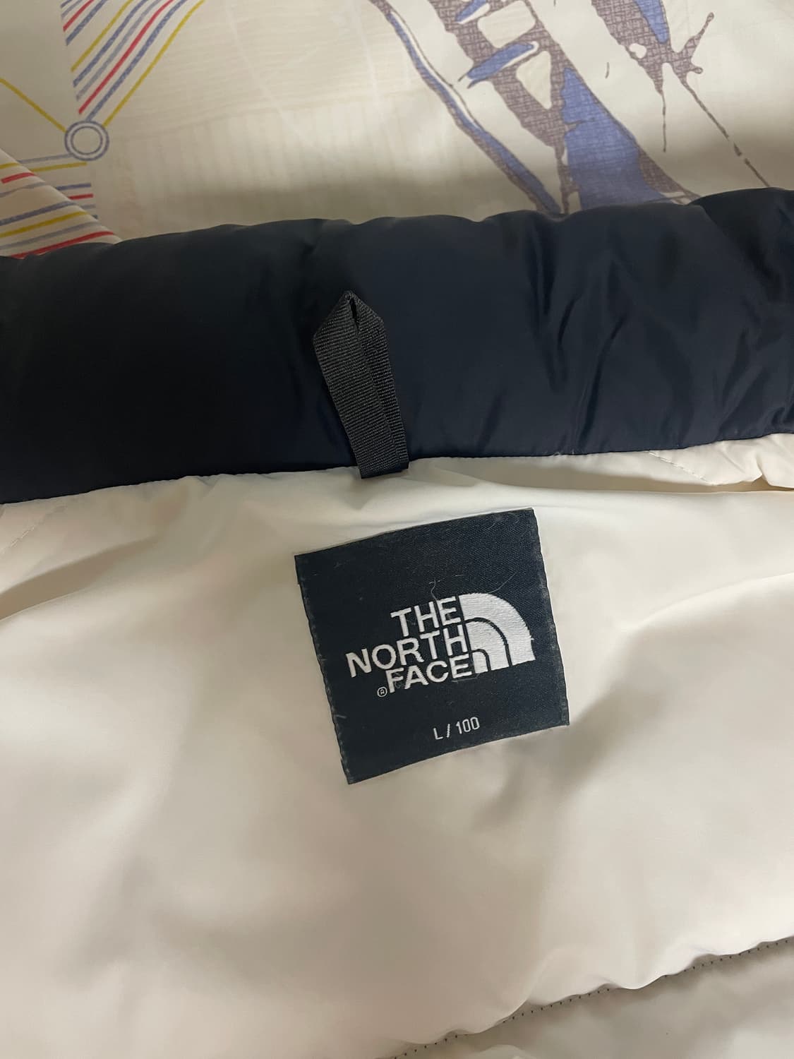 노스페이스 1996 에코 눕시 패딩 화이트L 상품이미지6