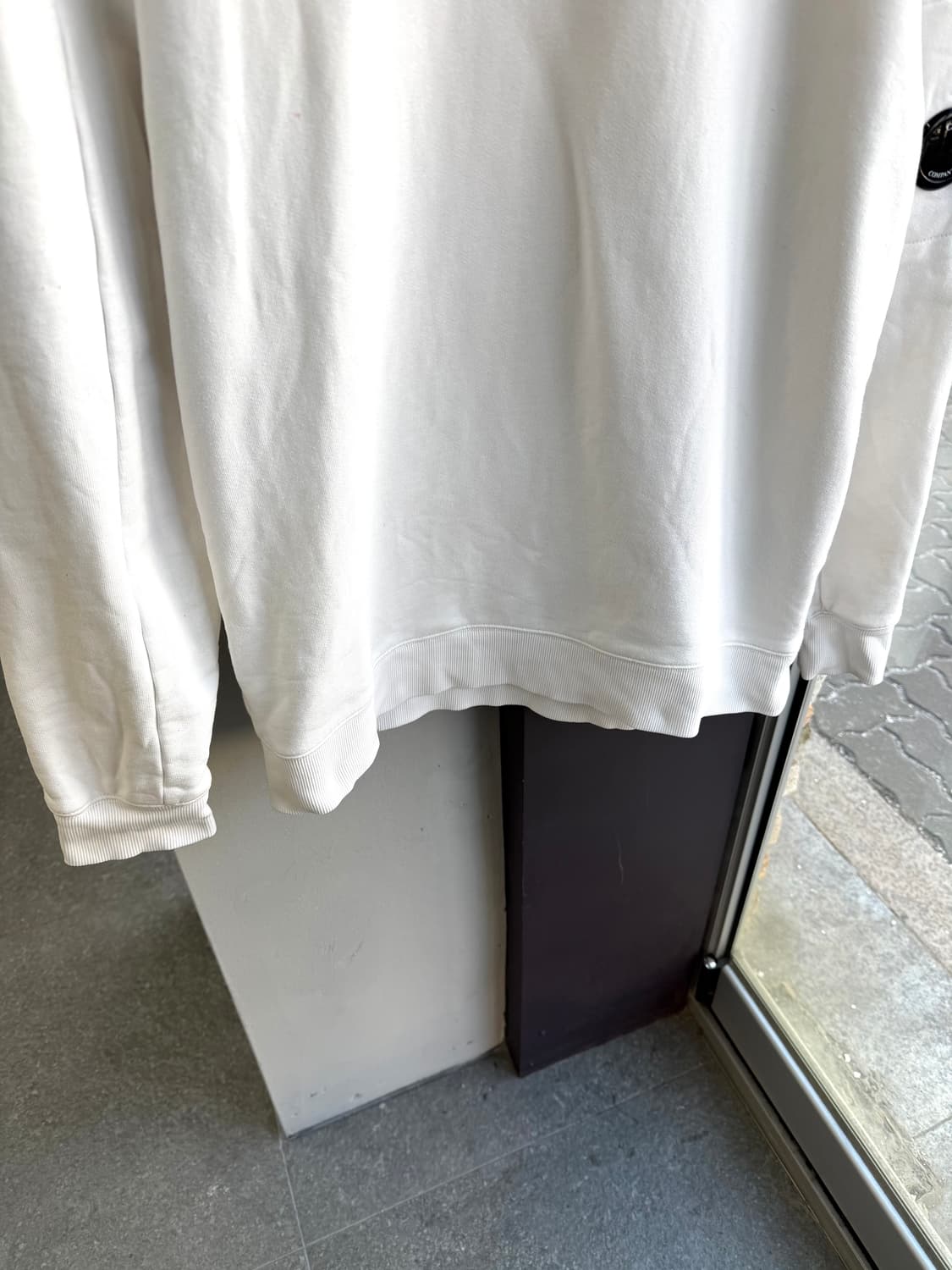 105~110/ CP컴퍼니 렌즈와펜 화이트 맨투맨 상품이미지4