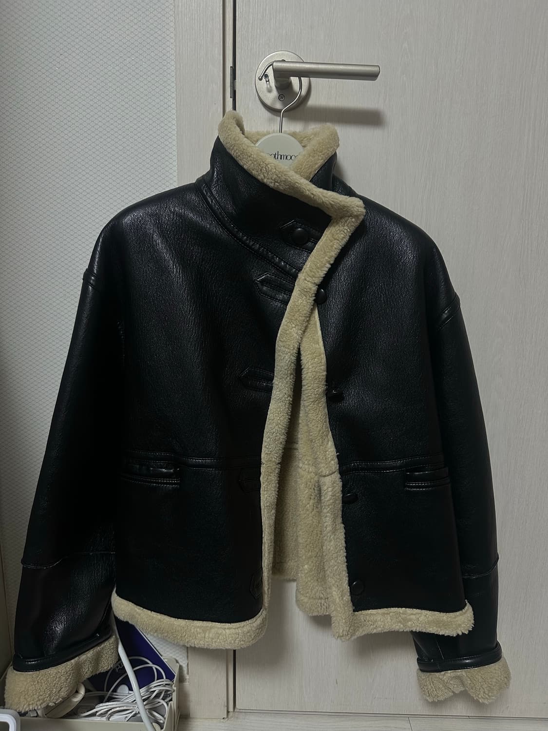 위아 택 무스탕 오브제스트 도매택 상품이미지7