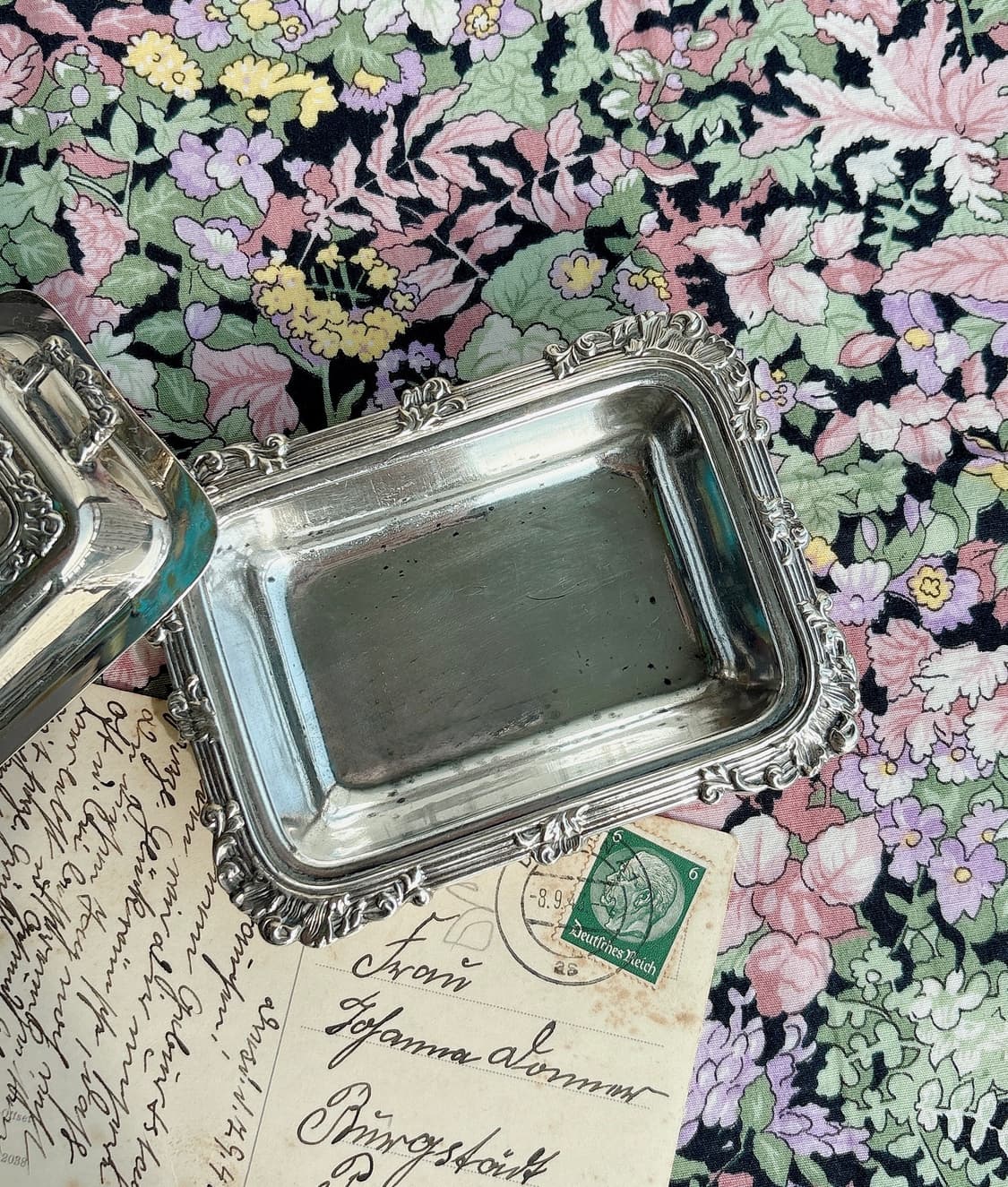 [Rare]영국 앤틱 실버플레이트 미니 버터돔 상품이미지4