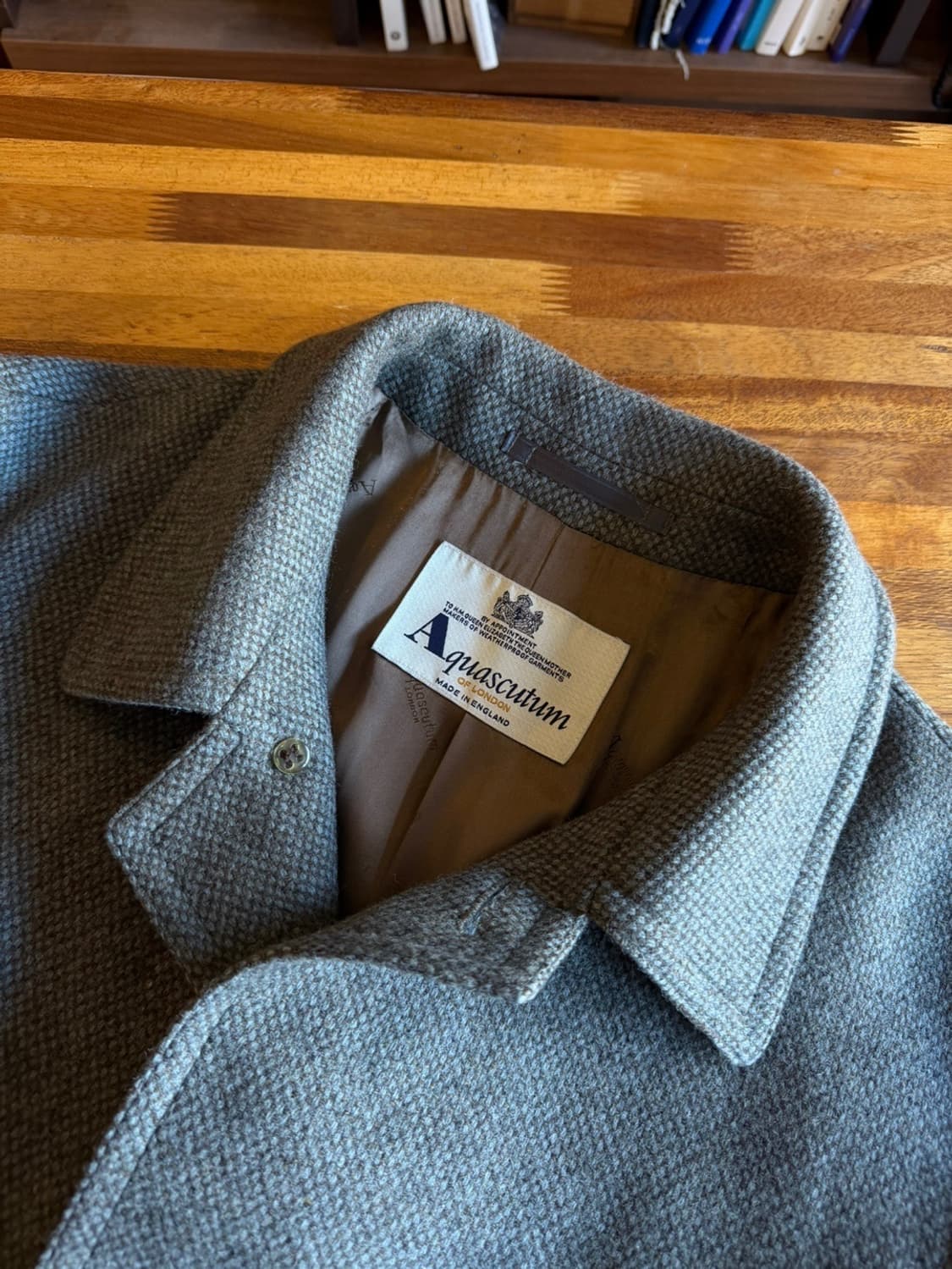 아쿠아스큐텀 래글런 코트 100~105 상품이미지2