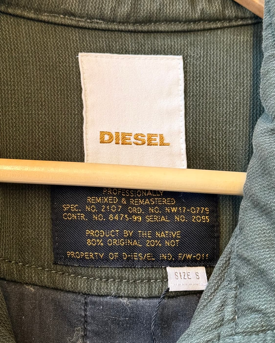 DIESEL military field jacket 상품이미지9