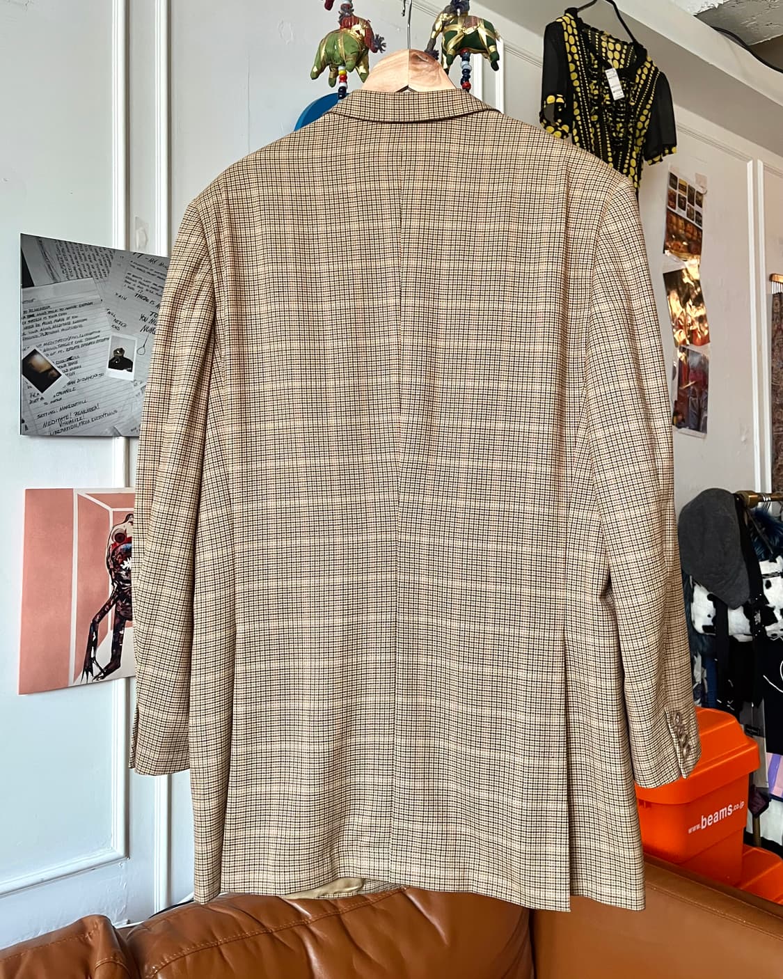 Ermenegildo Zegna Check Wool Old Blazer  상품이미지10