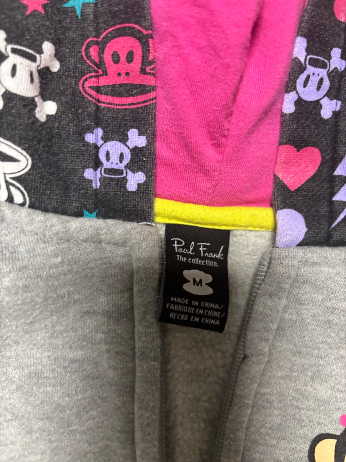 폴프랭크 해골 후드집업  상품이미지2