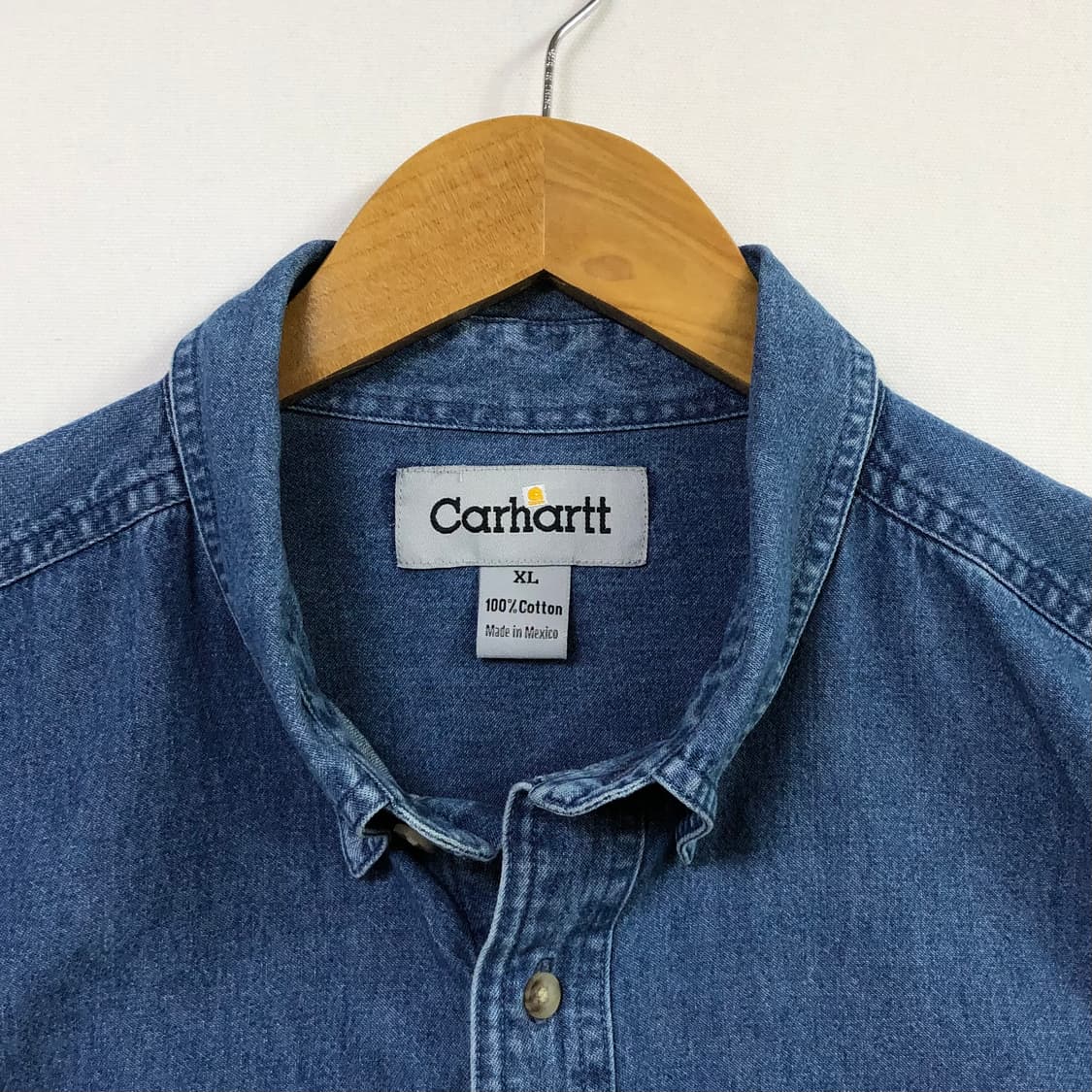 Xxl 칼하트 데님 셔츠 상품이미지3