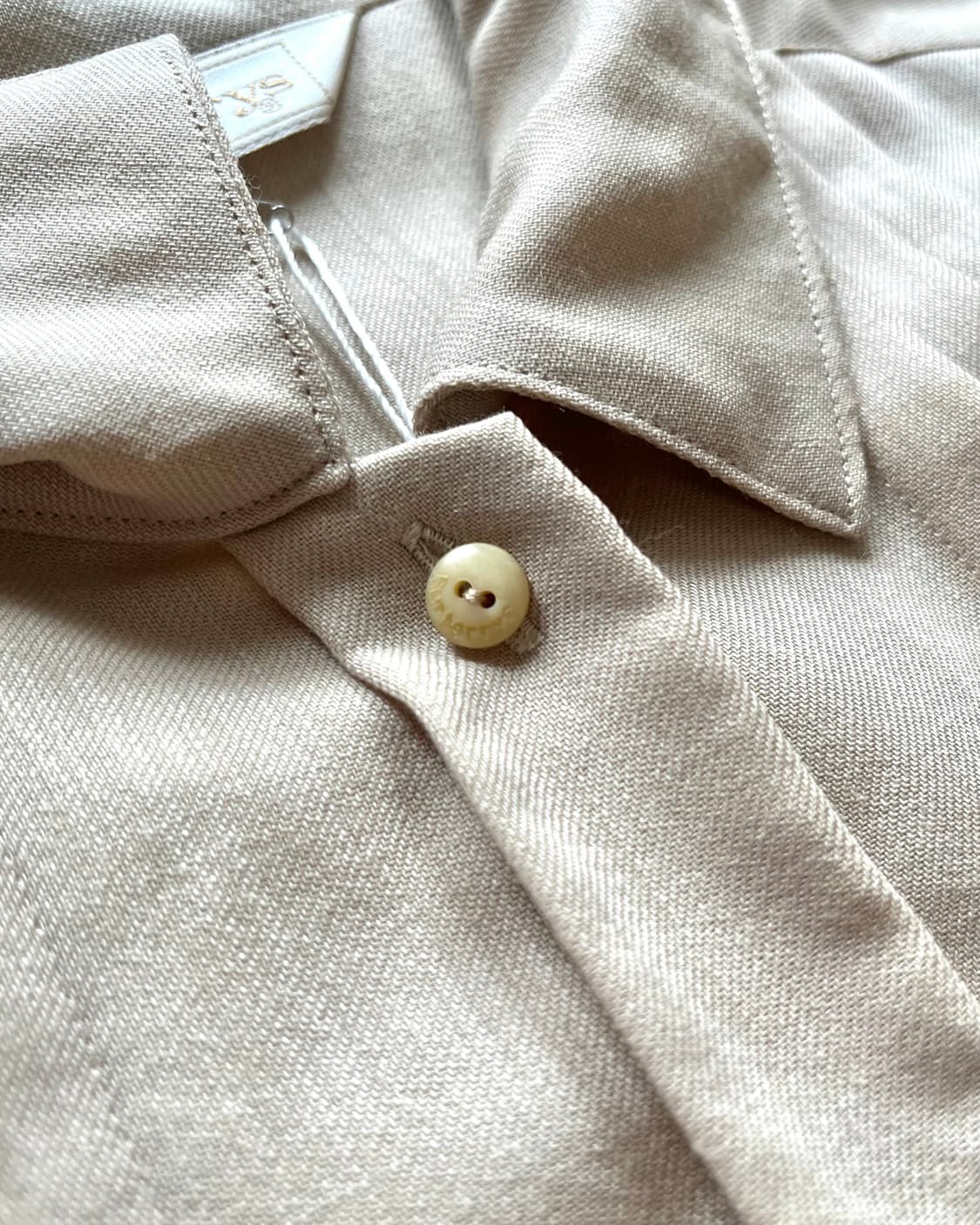 1980-90s Old Burberry Pleats Trim Shirt 상품이미지5