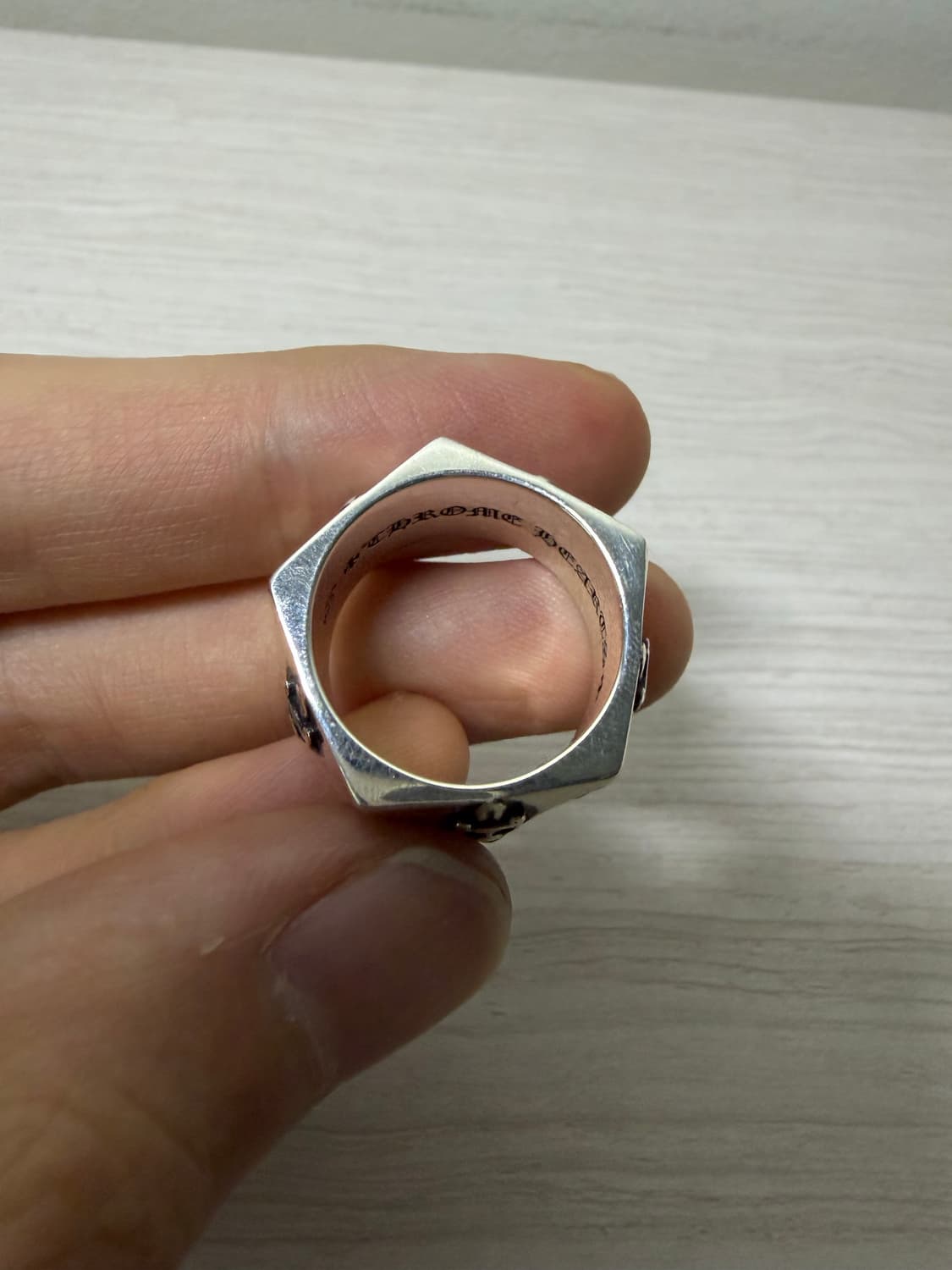 [us7.5] 크롬하츠 대거 펜타곤 링 상품이미지7