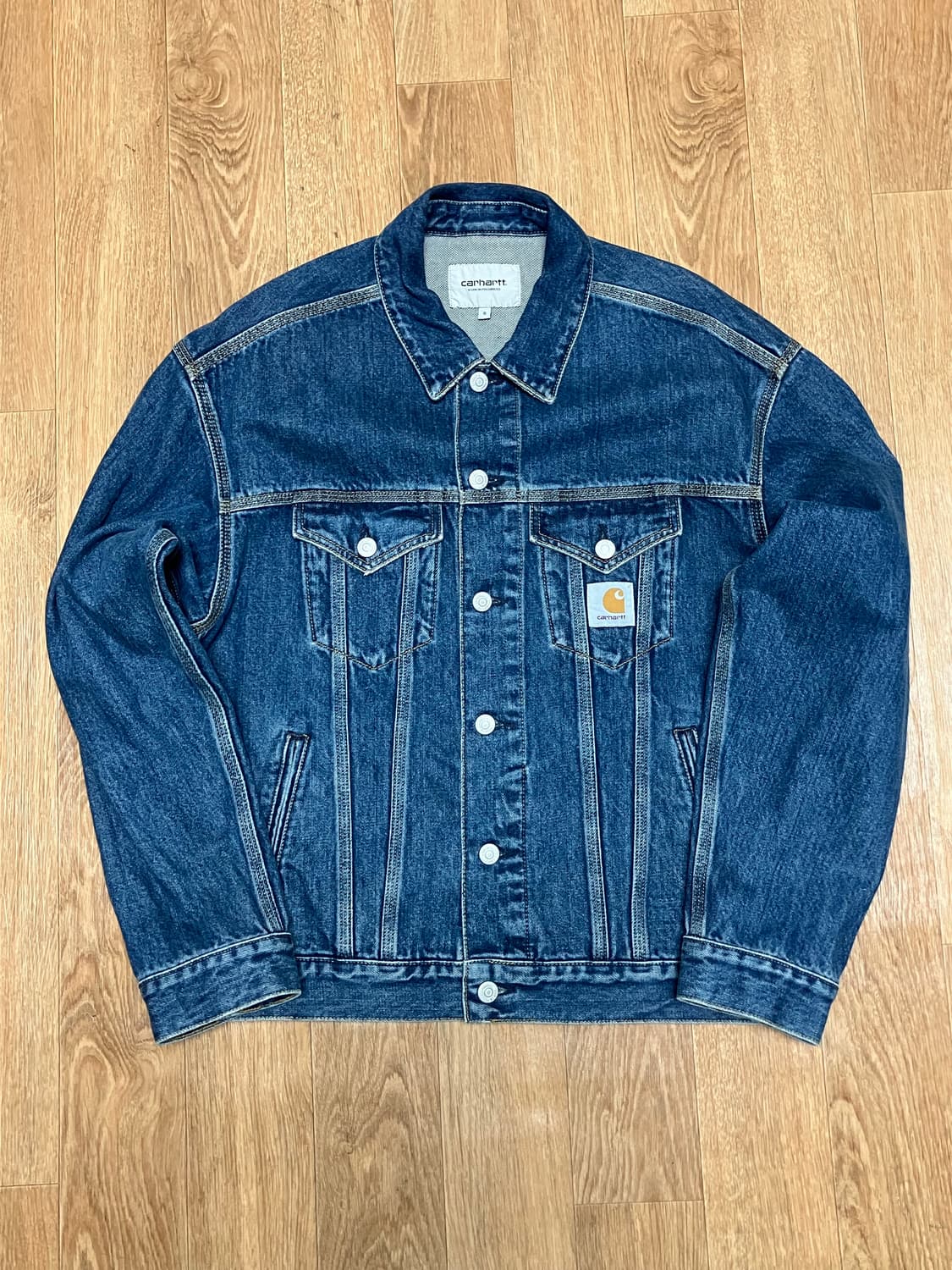 칼하트 헬스톤 데님 자켓 상품이미지1