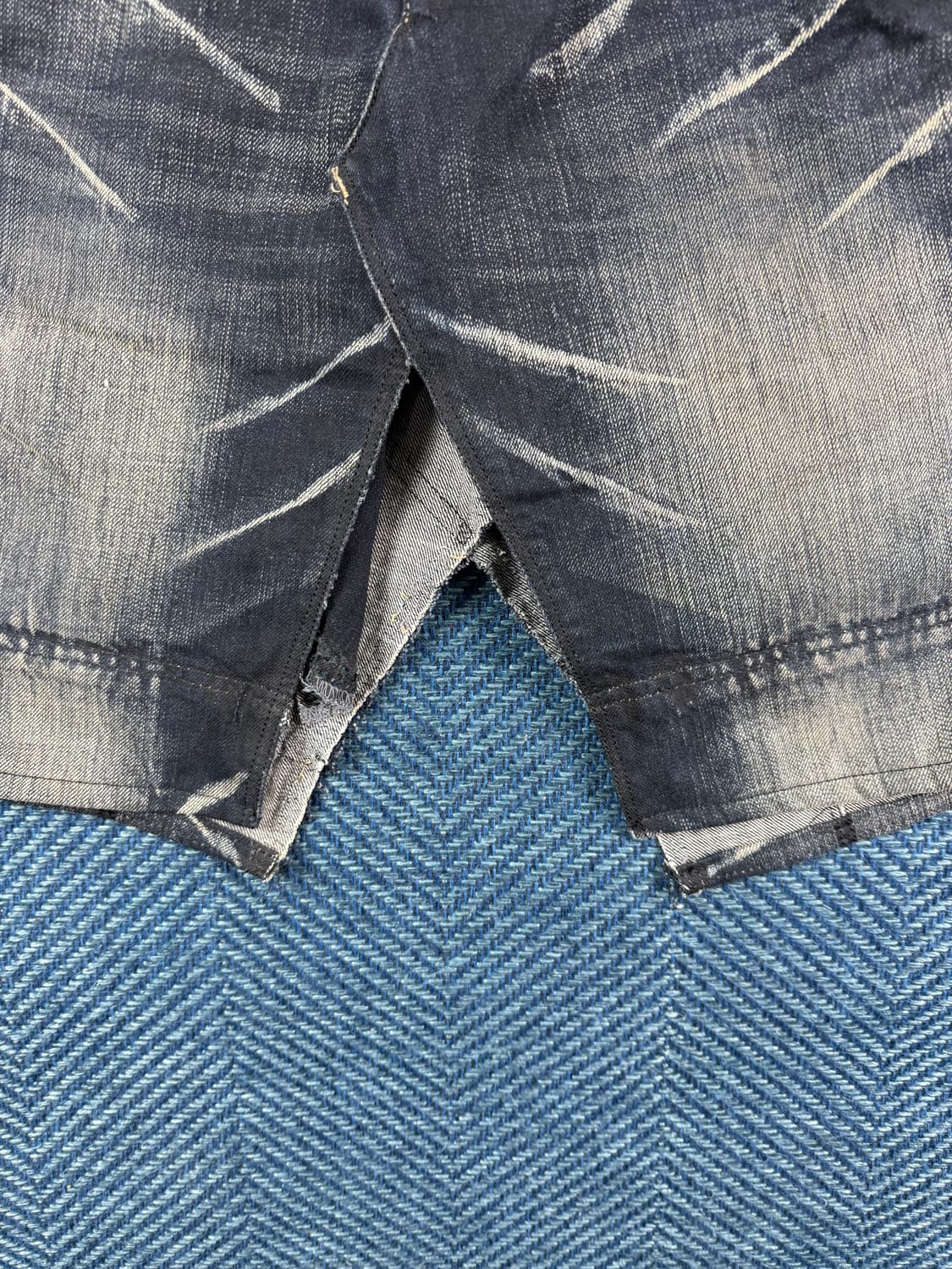 PPFM 재패니즈 아카이브 더블 웨이스트 데님 쇼츠 상품이미지5